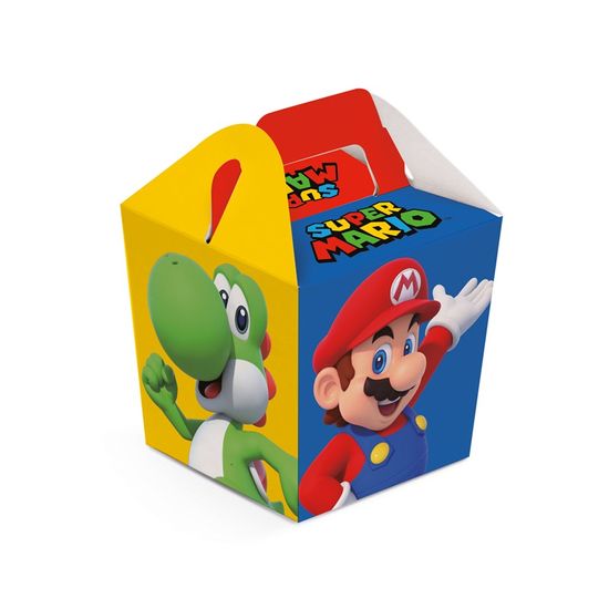 Caixa Sushi Super Mario 6,5X6,5X7,5 Pt - 8 Unidades