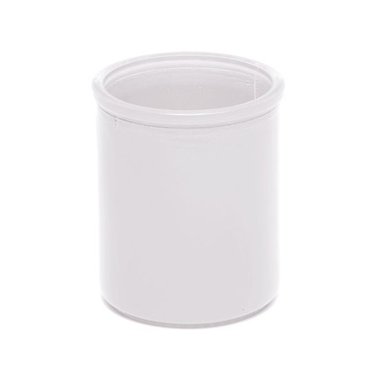 Vaso Decorativo Cilindro Pequeno Branco 8,5X8,5X10