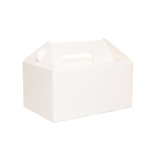 Caixa Kit Lanche Branco 20X13,5X10 - 50 Un