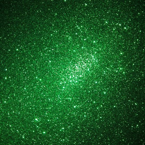 Placa Eva Glitter Verde - 40*60*2Mm - 5 Un