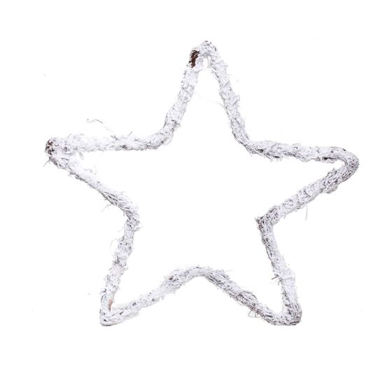 Estrela Nevado Branco 40cm