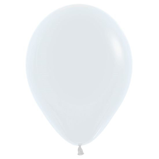 Balão Látex Fashion Branco 5