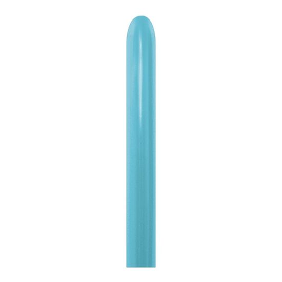 Balão Látex Twist Satin Azul 260'' / 5x150cm - 50 Un