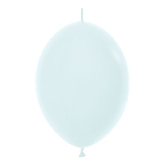 Balão Látex Fashion Branco Lol 12'' / 30cm - 50 Un