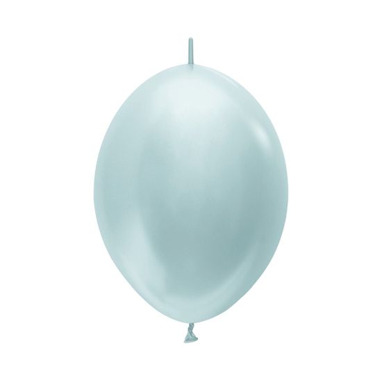 Balão Látex Satin Prata Lol 12'' / 30cm - 50 Un