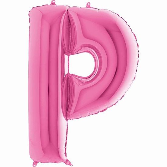 Balão Metalizado Letra Parabéns Pink 40'' / 101cm