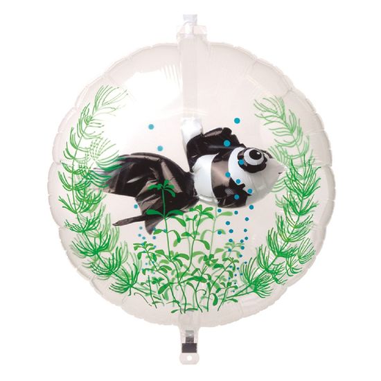 Balão Clear Aquário Peixe Panda 20'' / 50cm