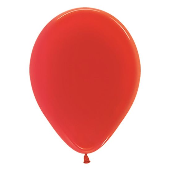 Balão Látex Cristal Vermelho 5