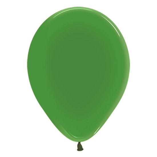 Balão Látex Cristal Verde 5