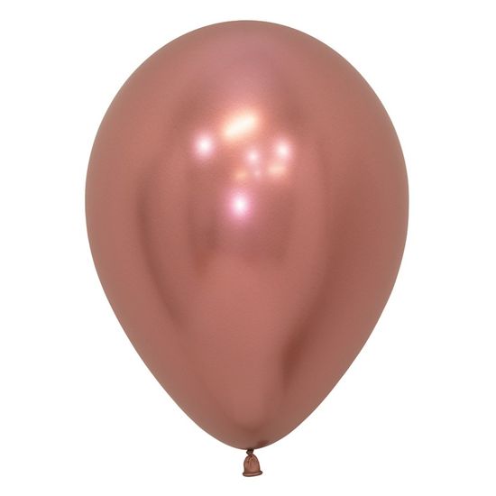 Balão Látex Reflex Rose Gold 5