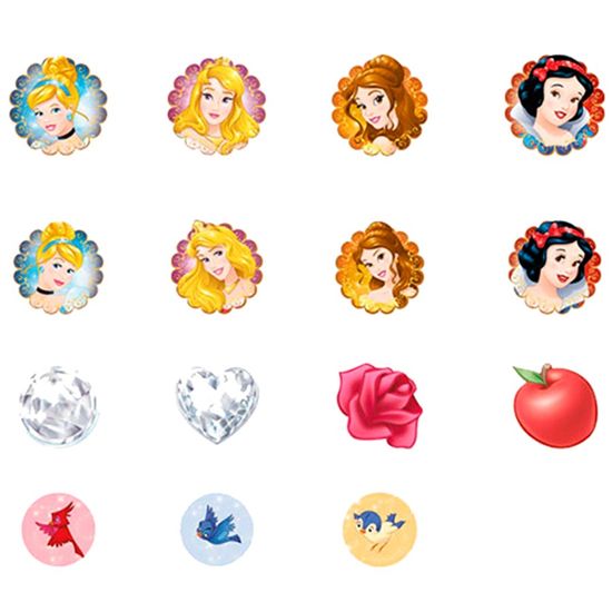 Festa Princesas Disney - Confete de Papel Princess Debut - 20 g Un