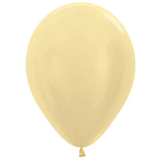 Balão Latex Satin Amarelo 5
