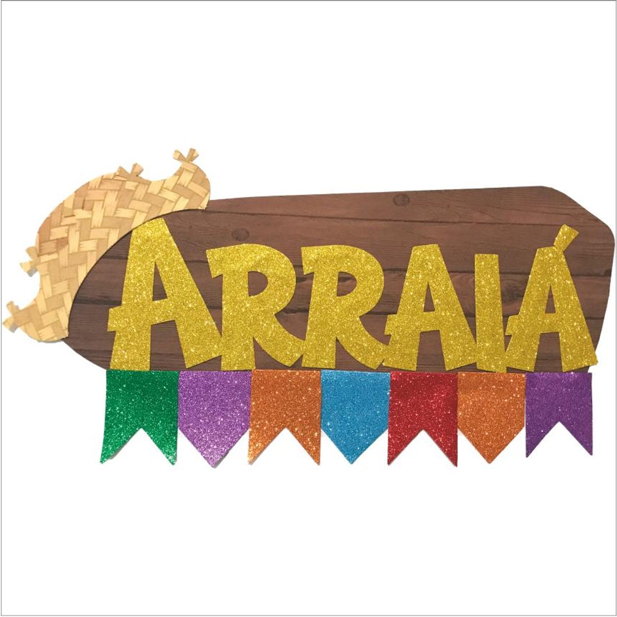 Letras Arraia Para Imprimir - NAZAEDU