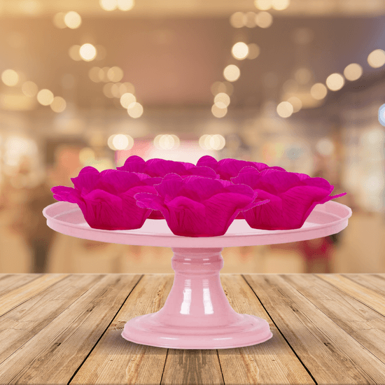 Forminha para Bombons e Doces Finos Crepom Pink - Festas da 25