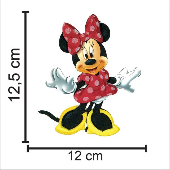 Decoração Pequena para Lembrancinha Festa Minnie - 5 Un - Natal da 25 Decoração Pequena para Lembrancinha Festa Minnie - 5 Un - Natal da 25