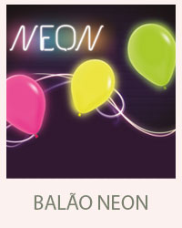 Balões Látex Neon