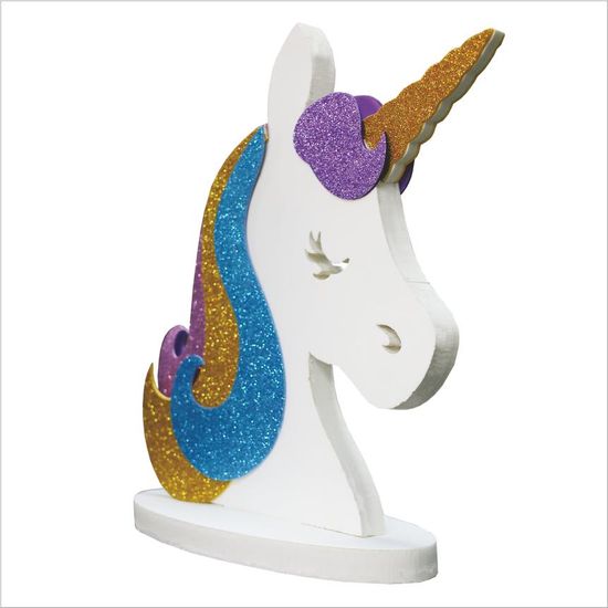 Rainbow Glitter Unicorn Horn