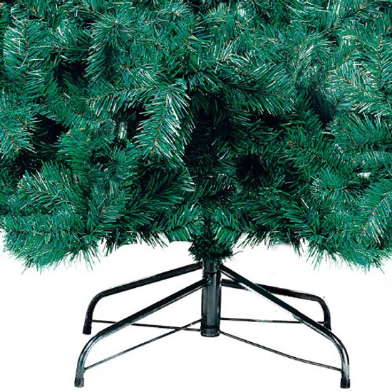 Árvore de Natal Santiago 420 Hastes com Base de Metal Verde 1,50 Metros -  Festas da 25