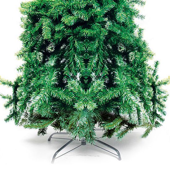 Árvore de Natal Portobelo Verde Base Plástica 1,80m com 645 Hastes - Natal  da 25