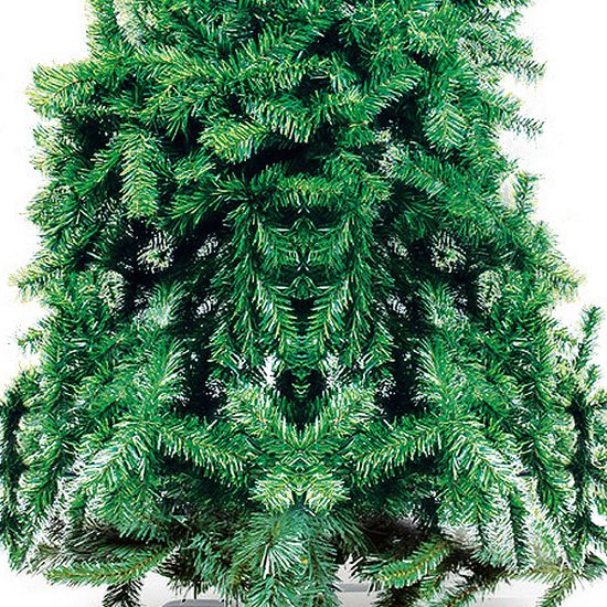Árvore de Natal Pequena Verde com Base de Plástico 60cm - 60 Hastes - D&A -  CCS Decorações