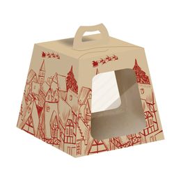 Caixa-Panetone-com-Visor-Ceu-Nat-Kraft-Vermelha-P-11X11X10-100G-