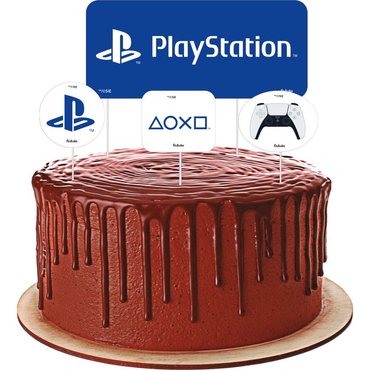 Topo de bolo de casamento, tema de console de jogo divertido tema de  casamento chá de noiva ou bolo de aniversário (console de jogo)