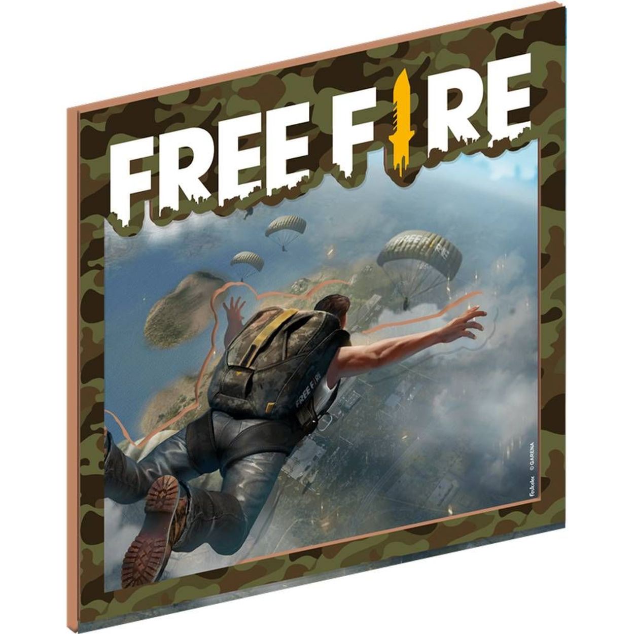 Vela Temática Free Fire Nº 8 - Festcolor - 1Un - Magazine 25 de Março Festas