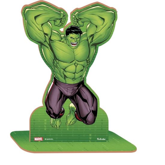 MDF Personagem P Hulk Avengers - Festcolor - 1Un