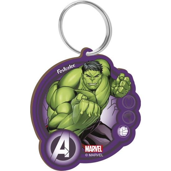 MDF Chaveiro Hulk Avengers - Festcolor - 04Un