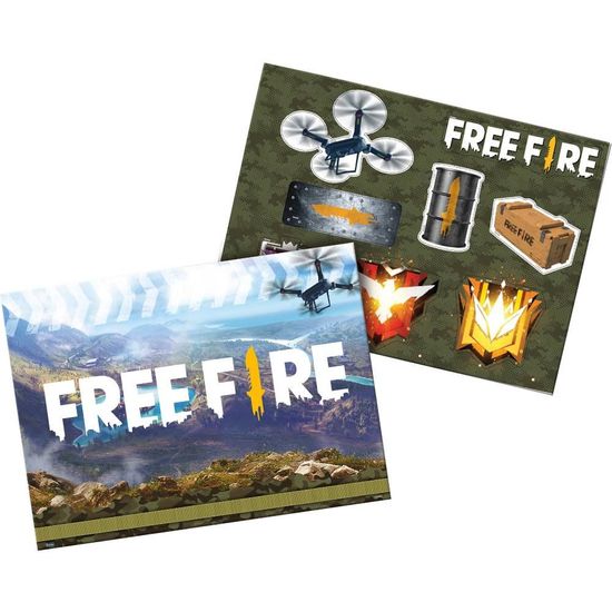 Kit Decorativo Free Fire - Festcolor - 1Un