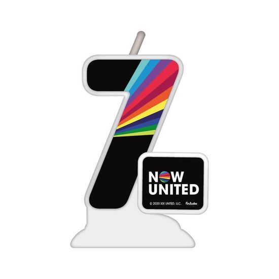 Vela Temática Now United Nº 7 - Festcolor - 1Un