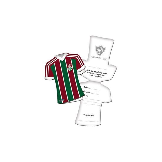 Convite Fluminense - Festcolor - 8 Un