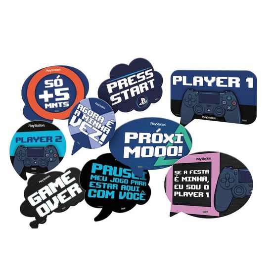 Kit Placas PlayStation - Festcolor - 09Un