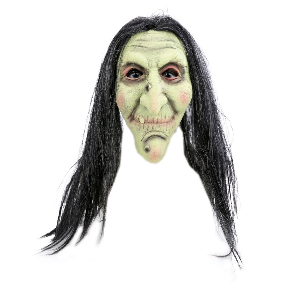 Mascara Bruxa Assustadora em Látex Cosplay Festas em Promoção na Americanas