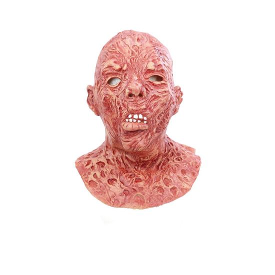 Mascara Zumbi Em Decomposição Halloween - Cromus - 1Un