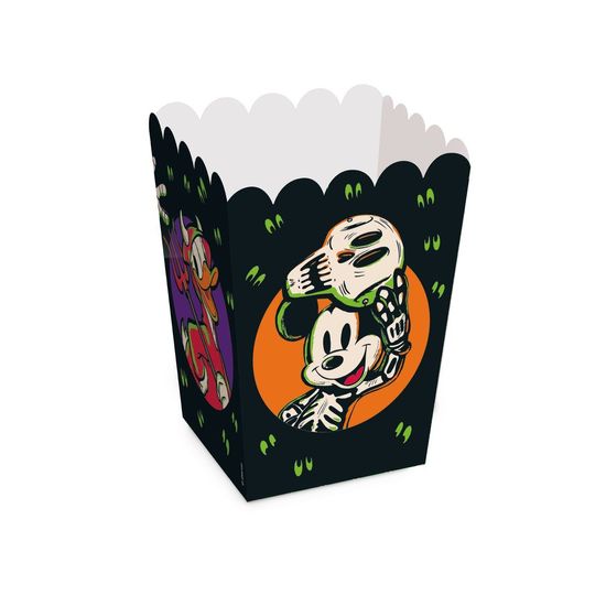 Caixa para Pipoca Disney 100 Colorido - Cromus - 10 Un