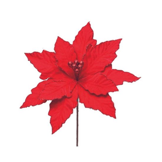 Poinsetia Vermelho (Flores Cabo Curto) - 1 Un