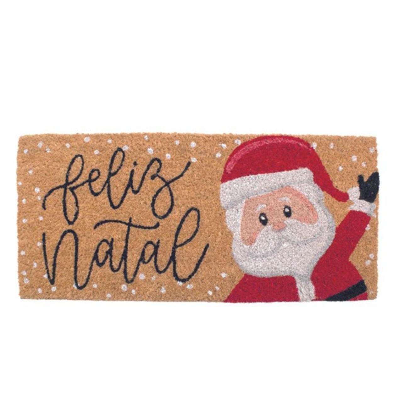 Letreiro HOHOHO Papai Noel Decoração Natal 15 Cm Vermelho