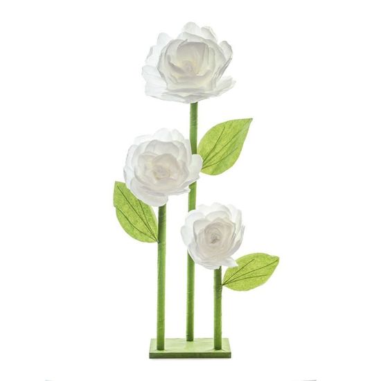 3 Flores em Pedestal Brantamanho Pequeno (Fleur) - 1 Un