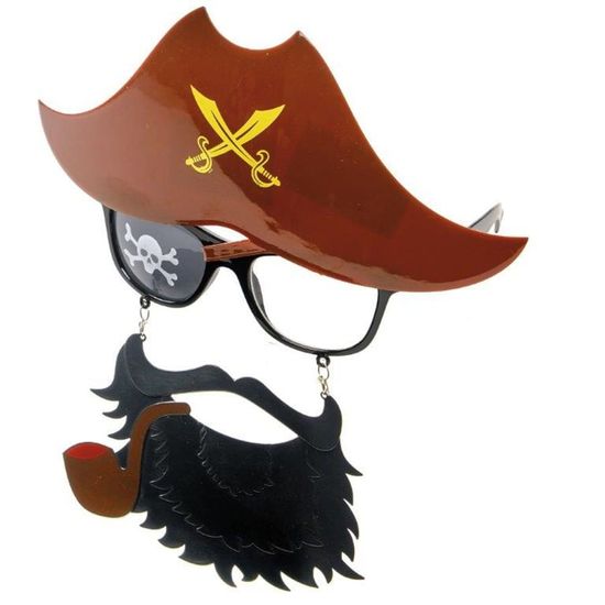 Acessório Óculos Pirata com Barba