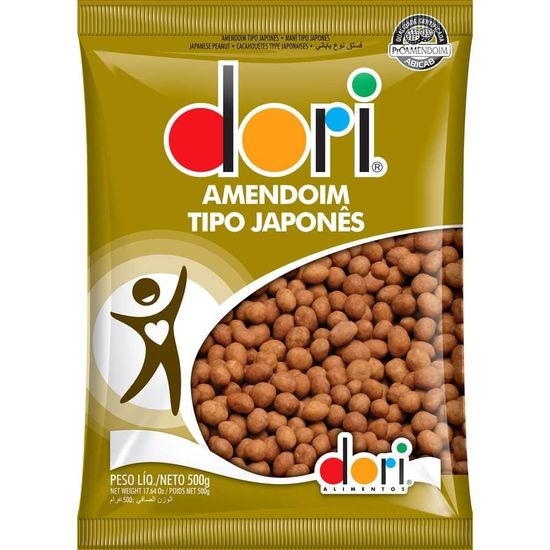 Pacote Amendoim Tipo Japonês Dori - 500g