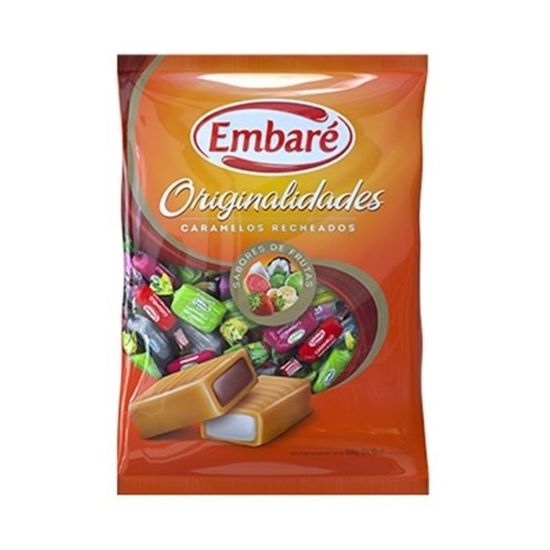 Caramelos Recheados Originalidades - 600gr - Embare