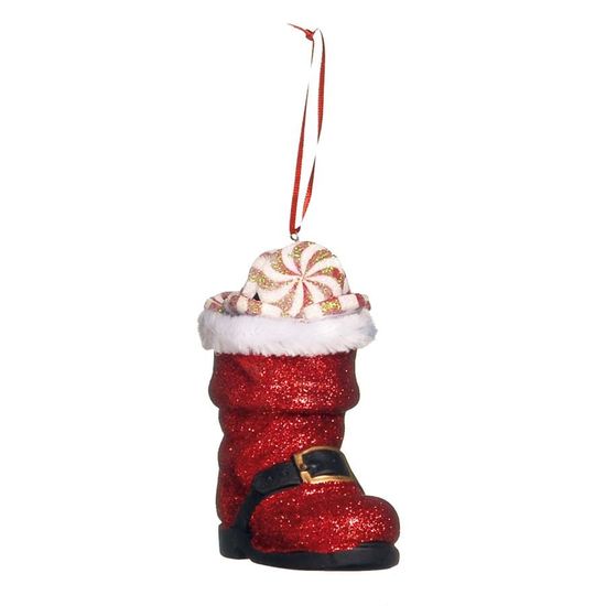 Bota de Noel com Pirulito Vermelho - 1 Un