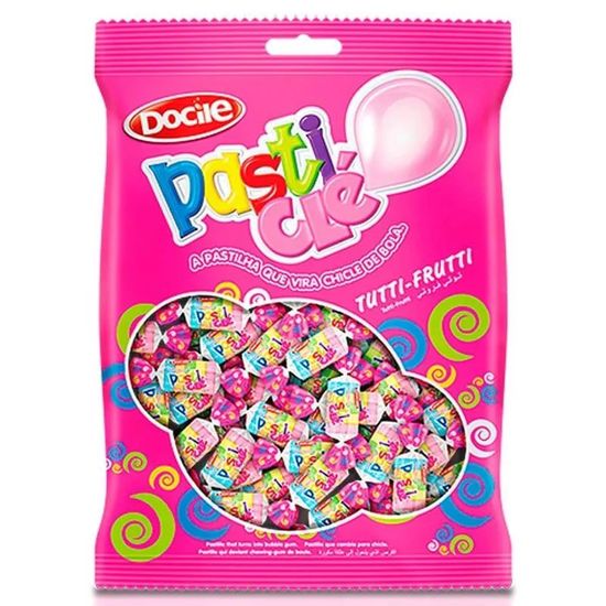 Pacote Pasticlé Tutti-Frutti - 100 embalagens com 5 drágeas