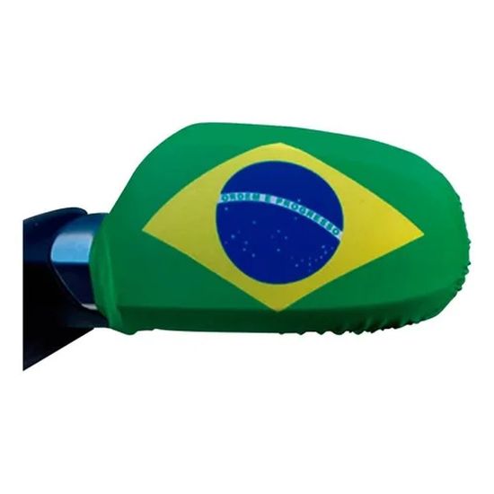 Bandeira Retrovisor Brasil - 1 un