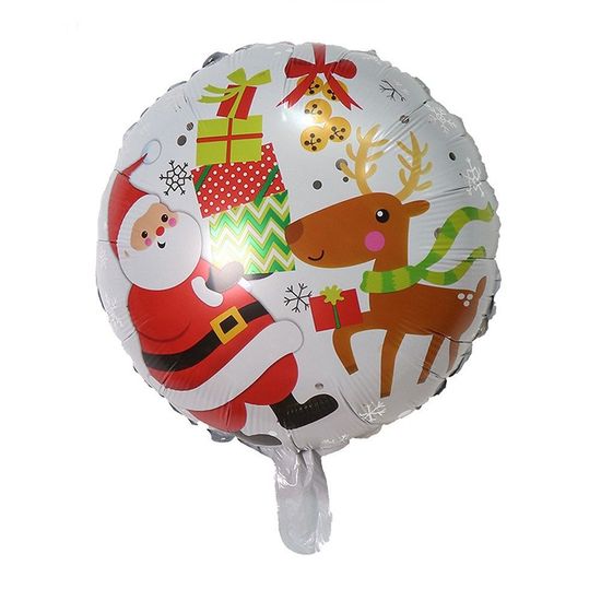 Balão Metalizado Papai Noel 50x50 - 1 un