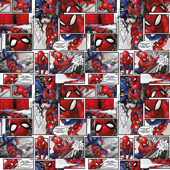 Folha Licenciado Spider Man Quadrinhos 69x89 - 25 Un