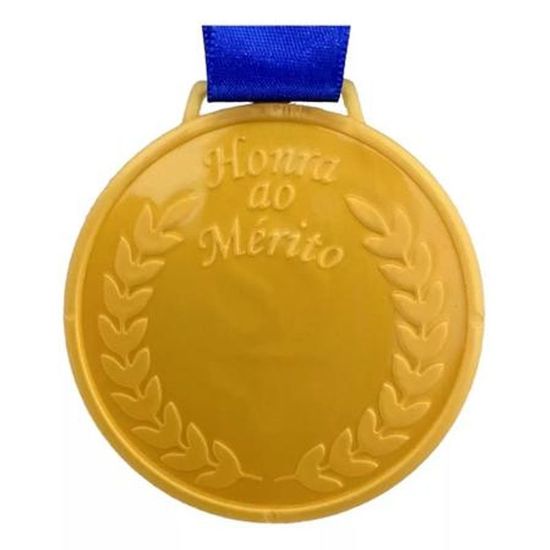 Medalha Plástica Ouro - 1 Un