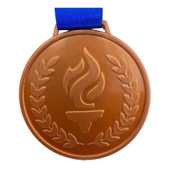 Medalha Plástica Bronze - 1 Un