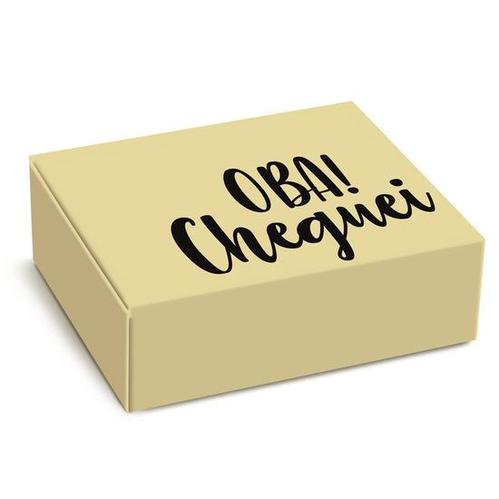 Caixa para Entrega Oba Cheguei 31x20,5x11,5 - 10 Un